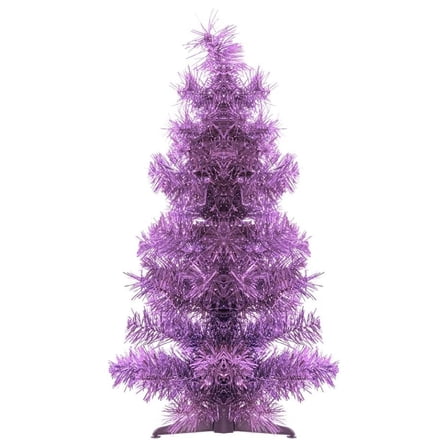 Tinsel 2 ft PVC Christmas Tree, 2'