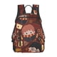 thumbnail image 2 of Mochilas Harry Potter De 14,7 Pulgadas Para Estudiantes Conmutando , Mochila De Impresión Duradera Bolsas De Viaje Con Múltiples Bolsillos Con Cremallera Diseño Para Exteriores, 2 of 4