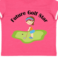 thumbnail image 4 of Inktastic Future Golf Star Girls Golfing Girls Toddler T-Shirt, 4 of 5