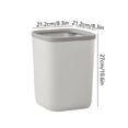 thumbnail image 3 of Coorders Bathroom Trash Can Small Garbage Can Plastic Wastebasket Trash For Toilet Office Bedroom Living Room With Pressure Ring, 3 of 7
