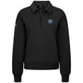 thumbnail image 2 of Women's Levelwear  Black Tampa Bay Lightning  Canmore Quarter-Zip Pullover, 2 of 3
