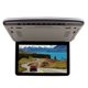 thumbnail image 3 of Pantalla de monitor superior para coche, interfaz multimedia de alta definición de 13,3 pulgadas, 1080P, pantalla montada en el techo con doble color gris claro, 3 of 14