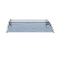thumbnail image 3 of Awning for Door Entrance Window, 38x40 Inch Window Canopy Exterior, UV Rain Snow Protection for House Porch Patio Deck, Gray Bracket & Gray Blue Board, 3 of 18