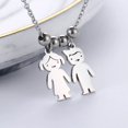 thumbnail image 3 of MYLONGINGCHARM-Collar personalizado con nombre de bebé, colgante, bonito, figura de bebé, 3 of 3