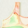 thumbnail image 7 of CAICJ98 Girls One Piece Swimsuits Cut Out Spaghetti Straps Bathing Suit for Girls Floral Beach Swimwear (Yellow,11-12 Years), 7 of 7