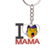 thumbnail image 1 of Australia bandera maquillaje facial máscara gritando Cap El soporte del llavero de metal del llavero ama a mamá, 1 of 3