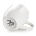 thumbnail image 4 of Our Table Simple White 6 Piece Fine Ceramic 16.65oz Mug Set in White, 4 of 6
