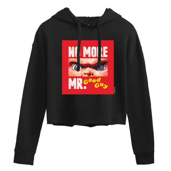 Chucky - No More Mr. Good Guy - Juniors Cropped Pullover Hoodie