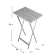 thumbnail image 4 of Mesa Plegable Mainstays de Madera Café, 4 of 4