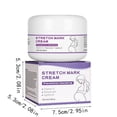 thumbnail image 3 of Crema para eliminar estrías prenatal, posparto y embarazo con estampado de solapa para mamás, 3 of 4
