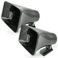 thumbnail image 1 of Pyle 8" PA Horn Speaker for Indoor/Outdoor Use, 65W Peak Power, Black, 2 Pack, 1 of 6