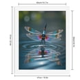 thumbnail image 2 of Paint by Numbers Kit for Adults, Dragonfly Colorful Reflection Ripples Paint by Numbers, Easy Paint by Numbers Kit for Adults Beginner, DIY Adult Paint by Number Kits on Canvas, Home Decor, 2 of 7