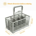 thumbnail image 4 of Noa Store Universal Dishwasher Cutlery Basket for Kenmore, Whirlpool, Bosch, Maytag, KitchenAid, Maytag, Samsung, GE, 9.5 x 5.4 x 4.8 inches, 4 of 10