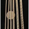 thumbnail image 4 of 14k Real SOLID Gold Miami Cuban Link Chain Necklace 1.1mm - 7mm, Real 14K Yellow Gold,Man Gold Chain,Ladies Gold Chain, Heavy 14k Gold Chain (Width:6 mm; Necklace length:24;), 4 of 10