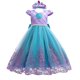 thumbnail image 1 of Disfraz de sirena para niñas, regalo de cumpleaños para niños, vestido de princesa, Purim, vacaciones, Ariel, ropa de fiesta para carnaval, 3-10T Fivean unisex, 1 of 2
