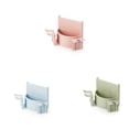 thumbnail image 2 of Soporte para Cepillos Billuyoard Organización Universal Simple Interior Plástico Montado en la Pared Estante Rosa, 2 of 6