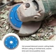 thumbnail image 3 of BRIGHTFUFU Tile Grinder Cutting Blade Metal Blue Tool for Renovation Concrete 1Pcs, 3 of 5