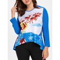 thumbnail image 1 of Camiseta Talla Extra Navidad Papá Noel Rosegal Sudaderas y sudaderas con capucha, 1 of 5