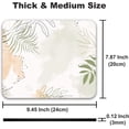 thumbnail image 2 of Abstract Leaves Mouse Pad, Cute Computer Mouse Mat with Non-Slip Rubber Base Washable Square PC Mousepad for Laptop Office Gaming Home Working, 2 of 6