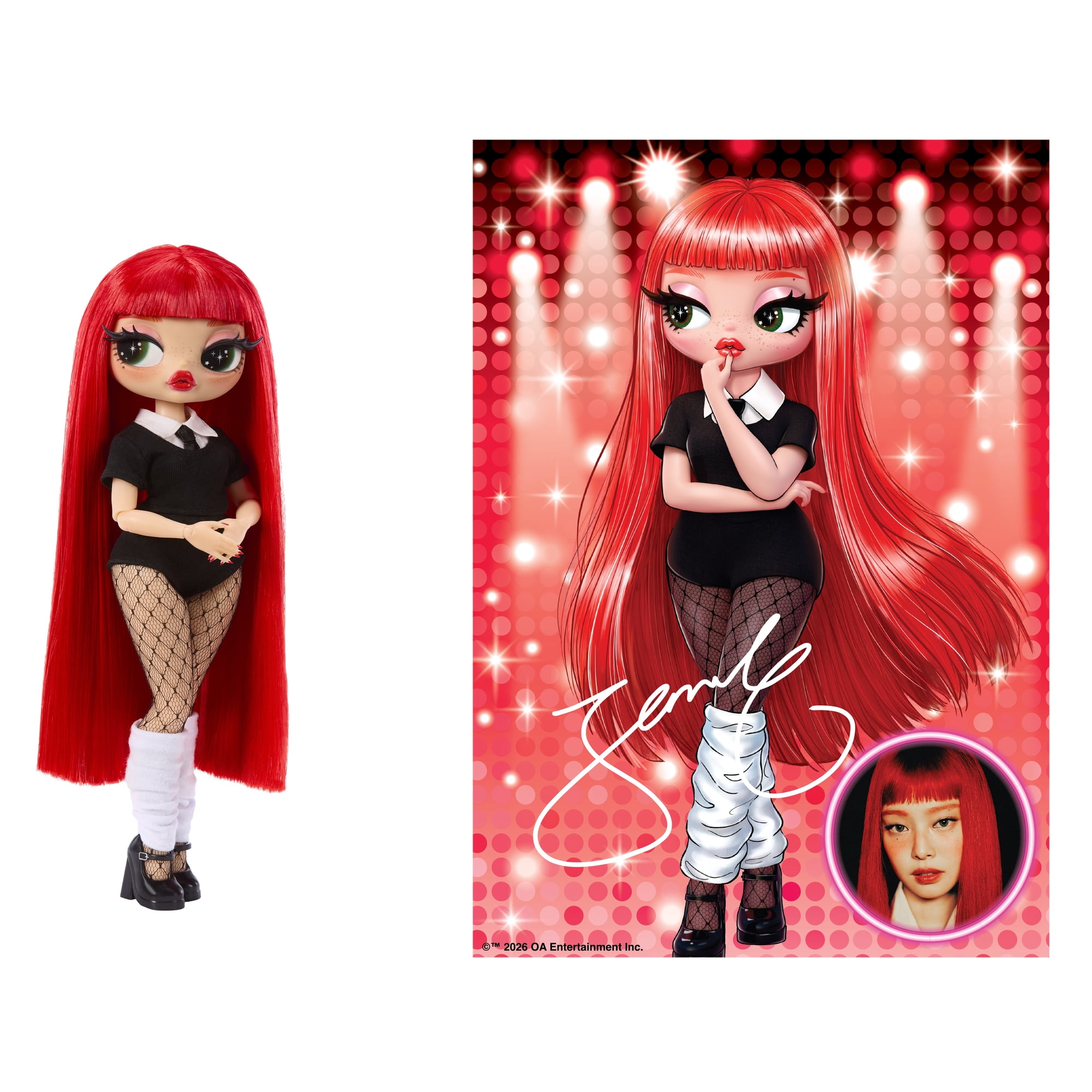 LOL Surprise OMG Music Festival Featuring Jennie Fashion Doll with Collectible Poster