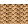 thumbnail image 1 of Ahgly Company Machine Washable Indoor Rectangle Transitional Yellow Orange Area Rugs, 3' x 5', 1 of 7