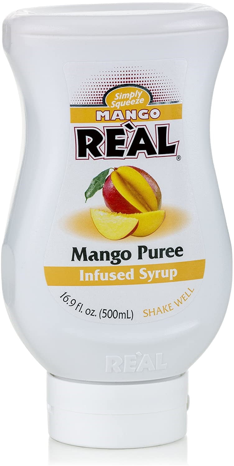 Mango Real Mango Puree Infused Syrup, 16.9 Fl Oz