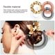 thumbnail image 2 of 10 Uds. Peine elástico Circular completo peine circular de plástico Flexible peine elástico para el cabello soporte para diadema para mujeres Color aleatorio, 2 of 6