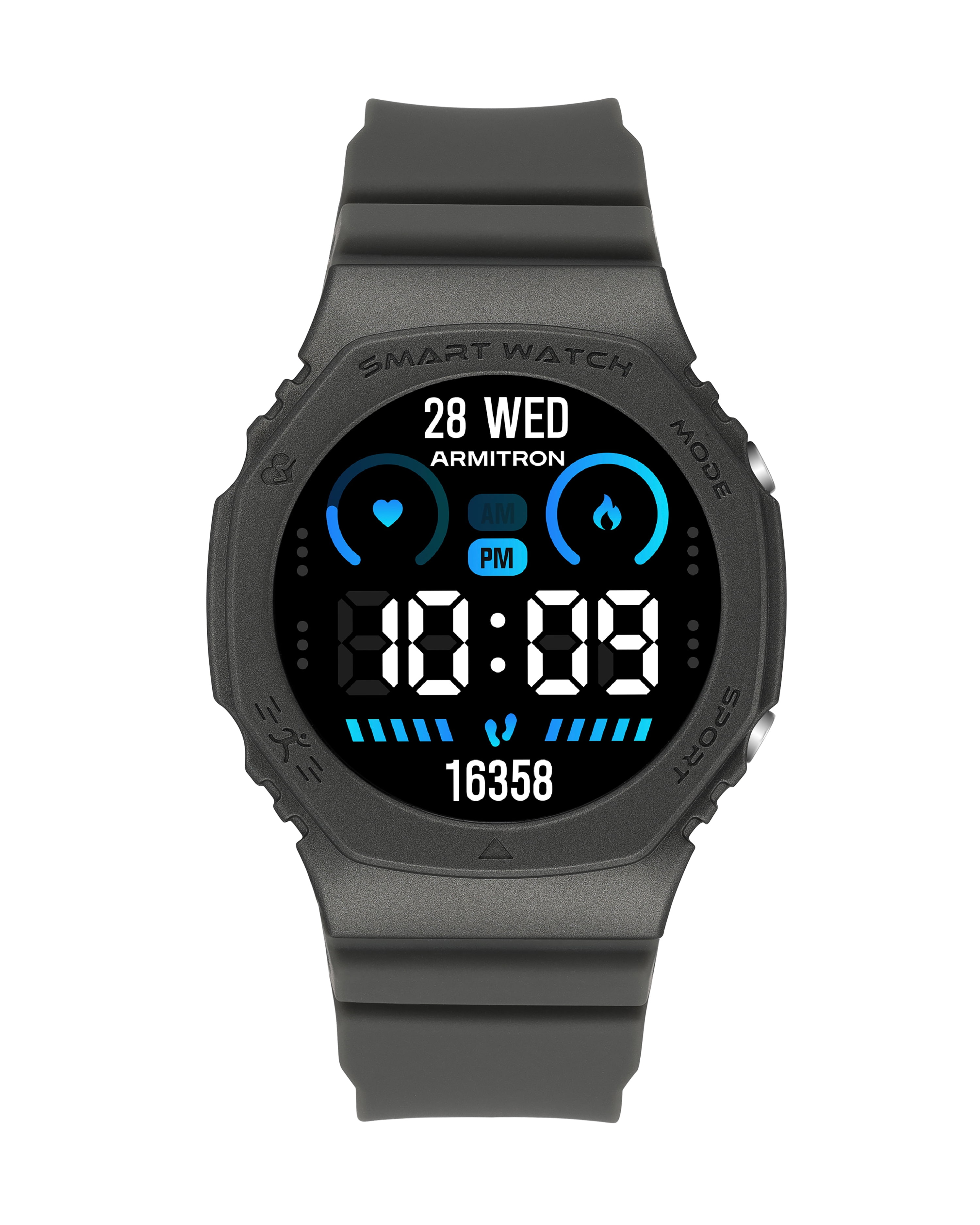 Garmin Vivoactive 5 Smartwatch, Slate Aluminium Bezel, Black Case