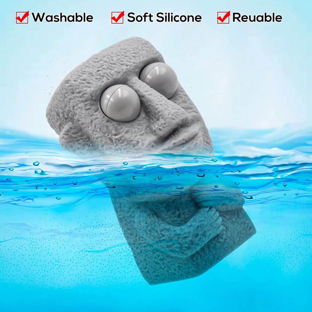 Rock Stone Man Squeeze Toy,Juguete de descompresión para niños, divertido juguete para apretar Rock, juguete para apretar Rock, respuesta rápida