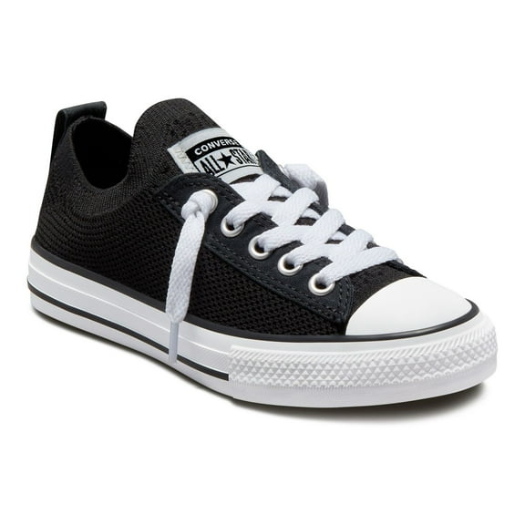 Converse Chuck Taylor All Star Easy-On Knit Junior Girls' Casual Sneaker | A06001F Black