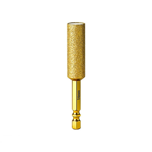Broca, broca, cabezal de perforación y rectificado, vástago hexagonal, cabezal de rectificado, herramientas para perforar azulejos y vidrio, regalos para hombres, juego de herramientas, regalos para h