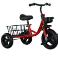 thumbnail image 2 of Triciclos para niños con cesta de almacenamiento, triciclo para niños, triciclo para niños pequeños, triciclos para niños pequeños, triciclo para niños de mayor durabilidad, 2 of 7