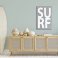 thumbnail image 4 of Stupell Industries Rustic Lodge Surf Word on Grey Canvas Art, 30 x 45, by Jamie MacDowell, 4 of 8
