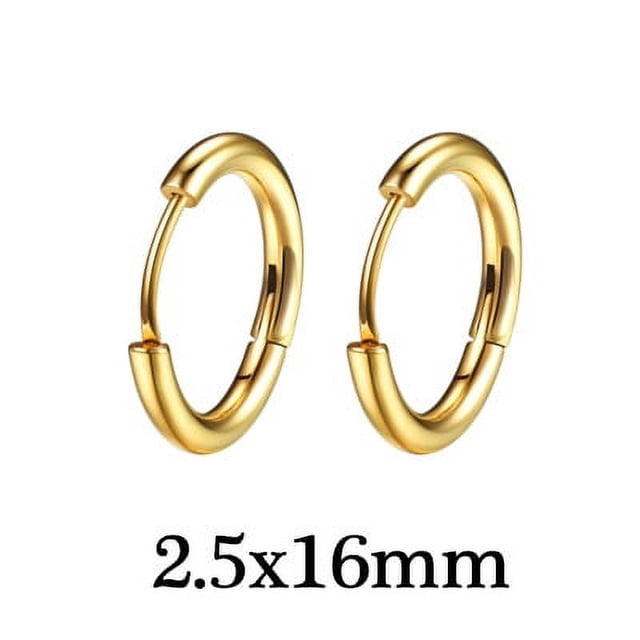 Pendientes de personalidad, pendientes de moda, pendientes pequeños de joyería de acero inoxidable para hombre, ideales para hombres y mujeres.