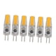 thumbnail image 5 of Bombilla LED, 6 Piezas Bombilla G4 Regulable 2W 180lm 120V Para Comedor Para Sala De Estar, 5 of 7