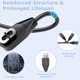 thumbnail image 2 of Cable de carga para Shokz Aftershokz Shokz, [paquete de 2, 3,3 pies] 𝐔𝐩𝐠𝐫𝐚𝐝𝐞𝐝 Imán fuerte, 2 of 5