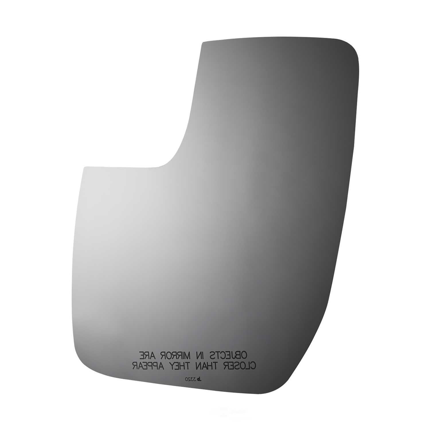 Burco 3320 Passenger Side Lower Convex Replacement Mirror Glass for Ford E-150