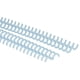 thumbnail image 1 of 10PCS Binding Spine 30 Holes 12mm Diameter DIY Cuttable Plastic A4 Wire Binding Spines for School Office Light Blue, 1 of 3