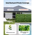 thumbnail image 3 of VEVOR Artificial Plant Wall, 16PCS 20 x 20 in Artificial Boxwood Panels, Greenery Backdrop Privacy Hedge Fence with Sun Protection, Fake Grass Wall Screen for Wedding, Indoor, Outdoor Garden,Backyard, 3 of 9