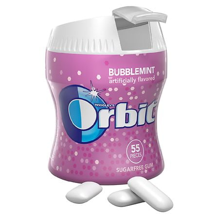 Orbit Bubblemint Sugar Free Chewing Gum Bubblemint55.0eaPack of 2