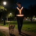 thumbnail image 4 of Lunxisen 3 Pcs LED Reflective Running Gear High Visibility Safety Vest Rechargeable Adjustable for Night Jogging Cycling Outdoor Activities, 4 of 8