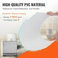 thumbnail image 3 of VEVOR Ceiling Tiles 10-Pack 24 x 24 in PVC Foam Fire-Rated Smooth White, 3 of 9