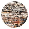 thumbnail image 2 of Unique Loom Tucson Collection Area Rug - Tohono (5' Round Multi/Black), 2 of 6