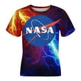 thumbnail image 4 of NASA T-Shirts for Boys Girls, Kids 3D Print Short Sleeve, Unisex Crew Neck Tee Shirts for Youth, 4 of 9