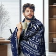 thumbnail image 5 of Boss Gifts for Men, Gifts for Boss, Boss Birthday Gift for Men, Boss Day Gifts, Gifts for boss Male, Boss Leader Manager Gifts Ideas Blanket, 50x60, 5 of 6