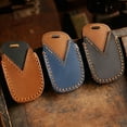 thumbnail image 3 of Car Key Fob Cover Case Protector For Hyundai Elantra朗动 IX35名图悦动瑞纳 Key Case Cover Leather, 3 of 23