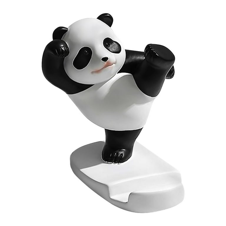 TINKSKY Phone Holder Stand Panda Mobile Tablet Cell Desktop Animal