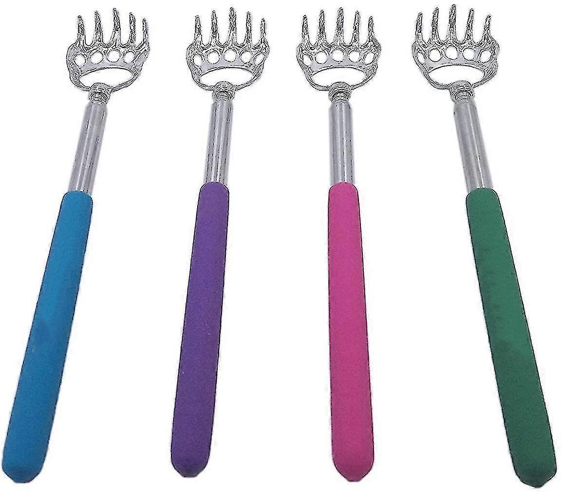 4-pack Telesco Back Er ,portable Extendable Telescopic S Metal Back Ers ...