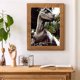 thumbnail image 5 of Taladro redondo completo de animales, kits de pintura de diamantes DIY, artes de pared de diamantes de imitación, 30X40CM Likrtyny Arte deco, 5 of 9