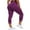 Capri 53# 1Pack:Purple, variant on NELEUS Womens High Waist Capri Yoga Leggings Cropped Pant for Workout with Two Pockets,Black,US Size L